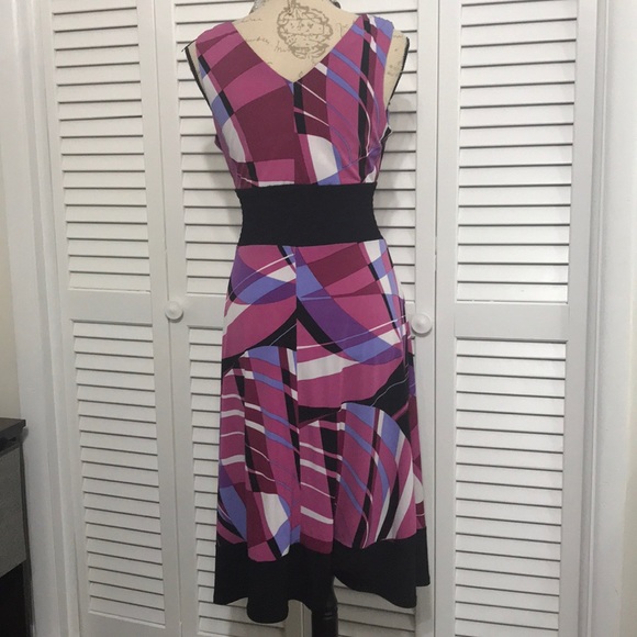 Rabbit Rabbit Rabbit Abstract Dress - Picture 3 of 4